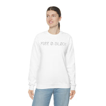 Load image into Gallery viewer, FREE Ø-BLØCK UNISEX CREWNECK