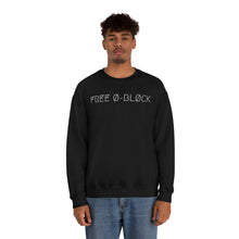 Load image into Gallery viewer, FREE Ø-BLØCK UNISEX CREWNECK