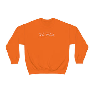 NØ WAR UNISEX CREWNECK