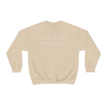 Load image into Gallery viewer, LEAVE BRITTNEY ALØNE UNISEX CREWNECK