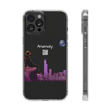 Load image into Gallery viewer, ANØMALY CLEAR CASE (W QR CØDE)