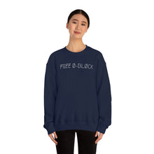 Load image into Gallery viewer, FREE Ø-BLØCK UNISEX CREWNECK