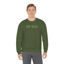 Load image into Gallery viewer, NØ WAR UNISEX CREWNECK