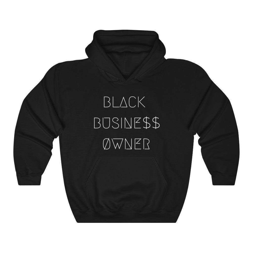 BLACK BUSINESS ØWNER UNISEX HOODIE