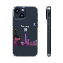 Load image into Gallery viewer, ANØMALY CLEAR CASE (W QR CØDE)