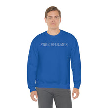 Load image into Gallery viewer, FREE Ø-BLØCK UNISEX CREWNECK