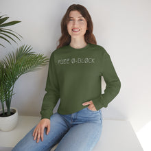 Load image into Gallery viewer, FREE Ø-BLØCK UNISEX CREWNECK