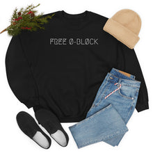 Load image into Gallery viewer, FREE Ø-BLØCK UNISEX CREWNECK