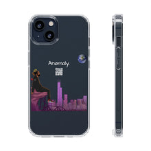 Load image into Gallery viewer, ANØMALY CLEAR CASE (W QR CØDE)