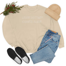 Load image into Gallery viewer, LEAVE BRITTNEY ALØNE UNISEX CREWNECK