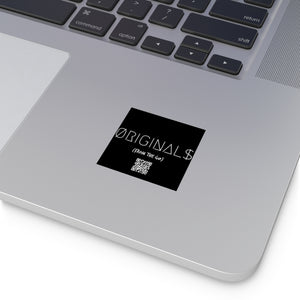 ØRIGINALS QR CØDE STICKER