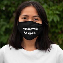 Load image into Gallery viewer, NØ JUSTICE NØ PEACE FACE MASK