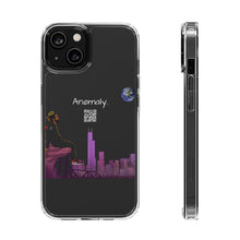 Load image into Gallery viewer, ANØMALY CLEAR CASE (W QR CØDE)