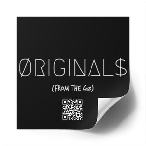 ØRIGINALS QR CØDE STICKER