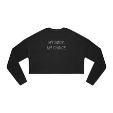 Load image into Gallery viewer, MY BØDY, MY CHØICE WMNS CRØPPED SWEATSHIRT