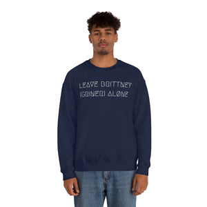 LEAVE BRITTNEY ALØNE UNISEX CREWNECK