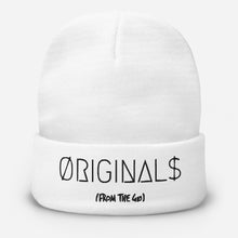 Load image into Gallery viewer, ØRIGINALS BEANIE (WHITE)