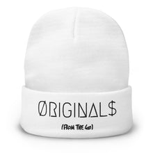 Load image into Gallery viewer, ØRIGINALS BEANIE (WHITE)