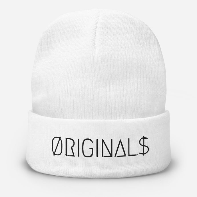 (JUST) ØRIGINALS BEANIE (WHITE)