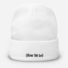 Load image into Gallery viewer, (From The Gø) BEANIE (WHITE)