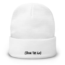 Load image into Gallery viewer, (From The Gø) BEANIE (WHITE)