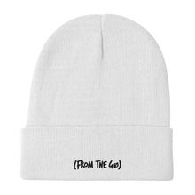 Load image into Gallery viewer, (From The Gø) BEANIE (WHITE)